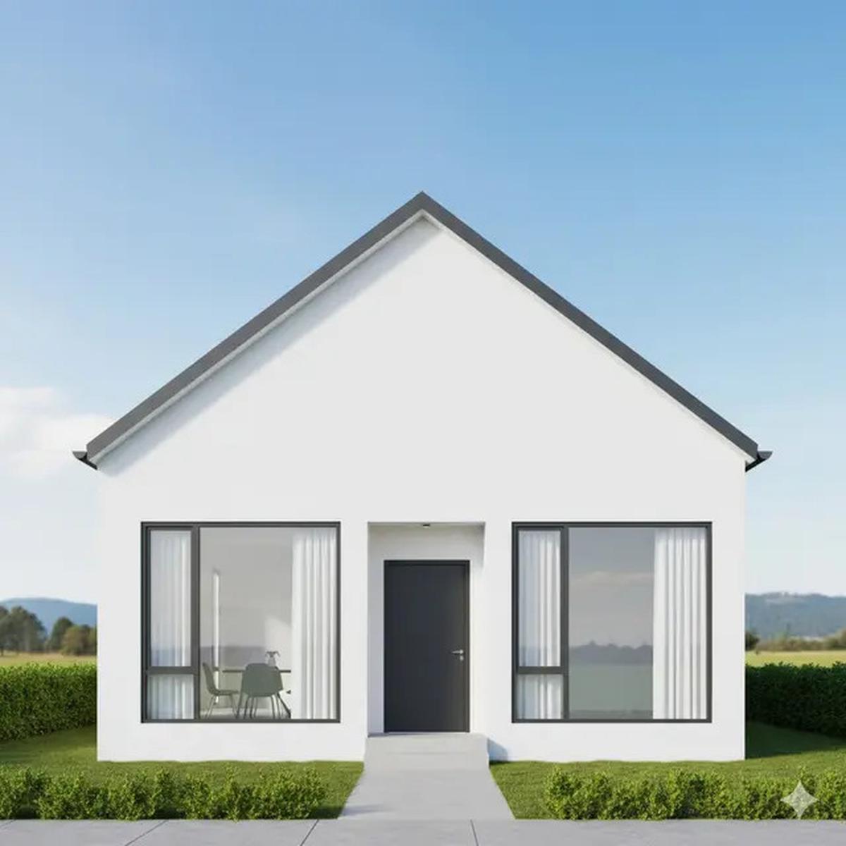 8 Gambar Rumah Sederhana 6x12 Atap Pelana, Desain Modern dan Estetik