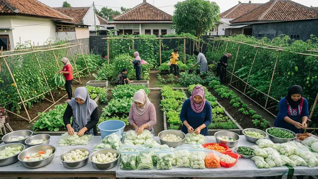 Konsep Kebun Sayur Kolektif