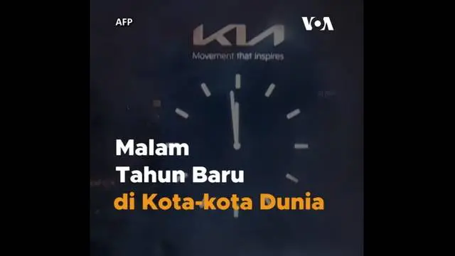 VIDEO: Meriahnya Malam Tahun Baru di Kota-Kota Dunia