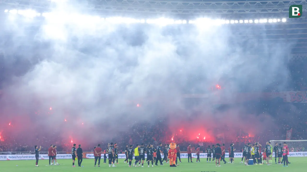 Foto: Atmosfer Manyala di SUGBK, Laga Persija Vs PSIM Pecahkan Rekor Penonton di BRI Super League 2025/2026