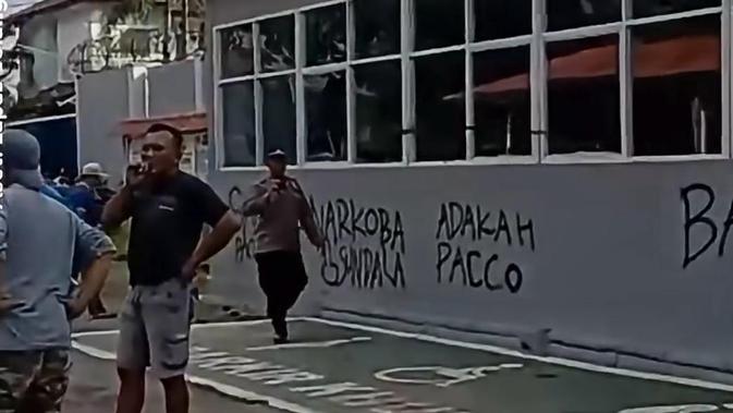 Demo Ricuh di Lapas Narkotika Gowa, Delapan Orang Ditangkap