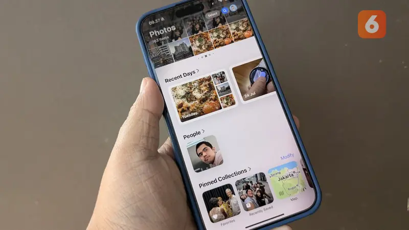 Photos di iOS 18