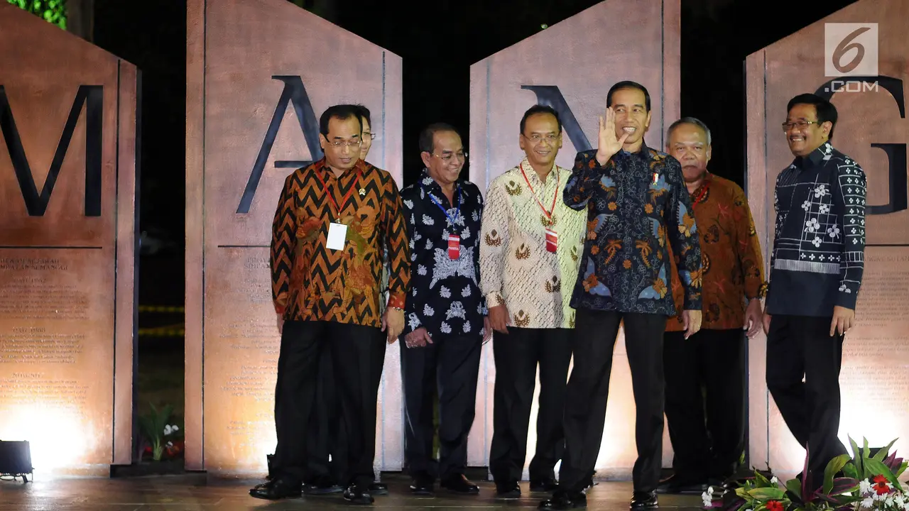 PHOTO: Presiden Jokowi Resmikan Simpang Susun Semanggi