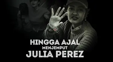 Hampir 4 tahun Julia Perez berjuang melawan kanker serviks, hingga akhirnya ajal menjemput.
Selamat jalan, Jupe.