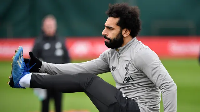 Intip Pemain Liverpool Latihan Jelang Hadapi Atletico Madrid di Anfield