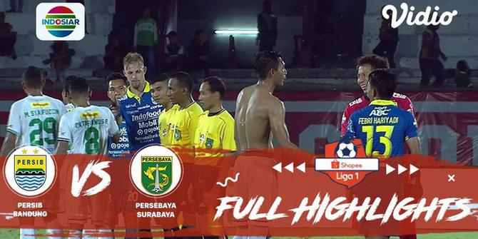 VIDEO: Jelang Perempat Final Piala Menpora 2021, Ini Highlights Pertemuan Terakhir Persib Bandung dengan Persebaya Surabaya