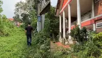 Kondisi rumah merah Genta Buana (Sumber: TikTok/afdhalyusmann)