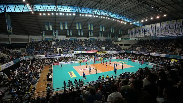 Pertandingan Voli.