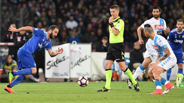 Gol Marek Hamsik, Gagalkan Kemenangan Juventus di San Paolo