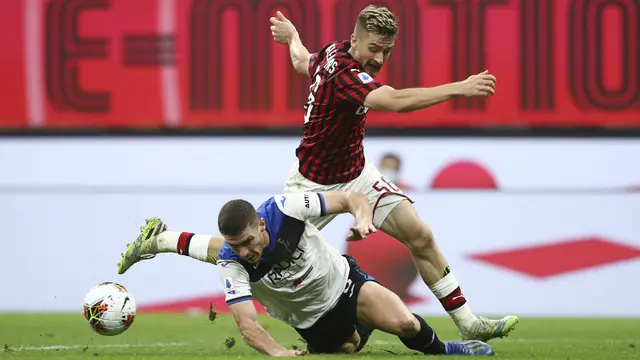 AC Milan Ditahan Imbang Atalanta