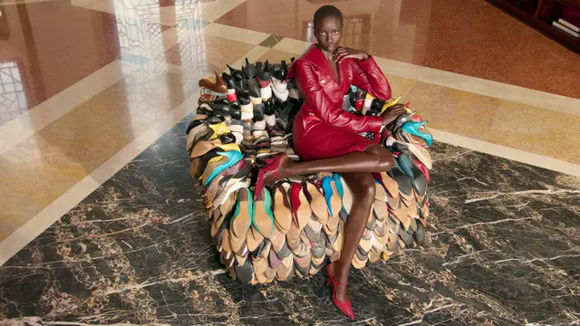 Anok Yai Jadi Ikon Fashion Terbaru, Tampil Mewah dan Elegan di Kampanye Ferragamo Fall-Winter 2026