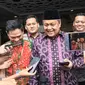 Gubernur Bank Indonesia (BI) Perry Warjiyo di Mesjid Kompleks Gedung BI, Jakarta, Jumat (1/11/2019).