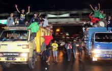 Malam lebaran, warga Jakarta bebas takbir keliling