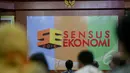 Seperti ini lah logo sensus ekonomi 2016 yang diluncurkan secara resmi di Kantor BPS Jakarta, Jumat (8/5/2015). Badan Pusat Statistik (BPS ) meluncurkan logo baru sensus Ekonomi 2016 (SE2016). (Liputan6.com/Faizal Fanani)