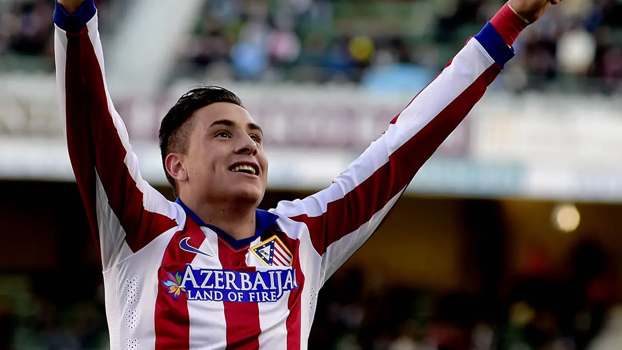 Inter Milan menetapkan Jose Maria Gimenez sebagai buruan utama pada bursa transfer Januari 2018. (AFP/Jose Jordan)
