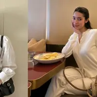 7 Pesona Ameera Khan Pacar Jefri Nichol Berbalut Outfit Serba Putih, Elegan di Berbagai Situasi (instagram/littlemisskhan)