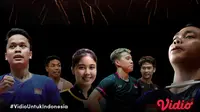 Ayo Dukung Atlet Indonesia di Ajang Olimpiade Tokyo 2020 dengan Nonton Pertandingannya di Vidio. (Sumber : dok. vidio.com)