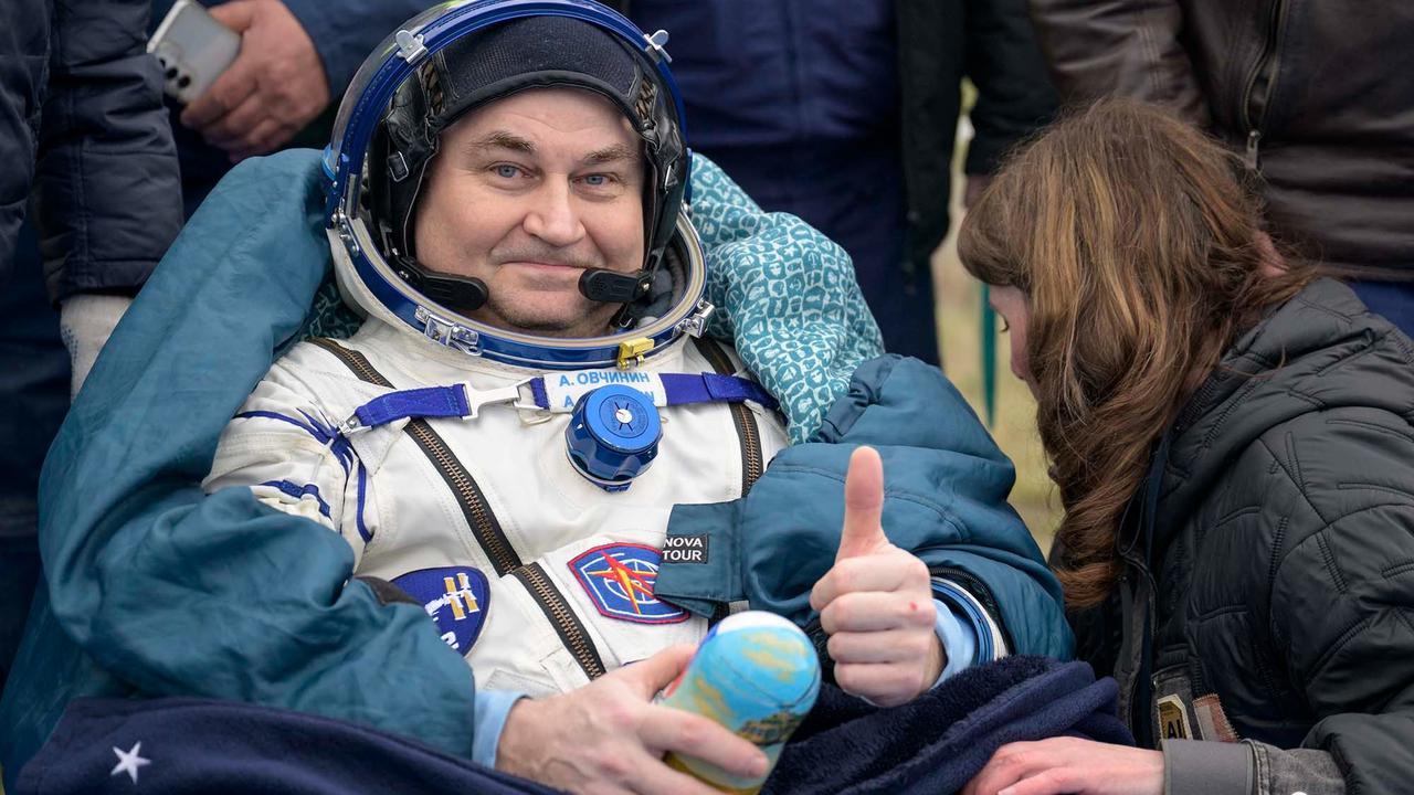 Detik-Detik Menegangkan saat Awak Soyuz MS-26 Mendarat di Bumi