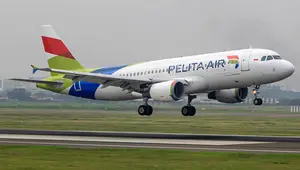 Efek Abu Anak Krakatau, Ribuan Penumpang Pelita Air Gagal Terbang