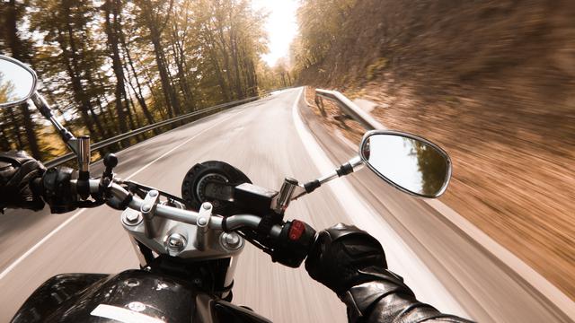 Ilustrasi mudik Lebaran dengan motor