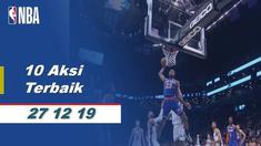 Berita Video 10 Aksi Pemain Terbaik NBA 27 Desember 2019