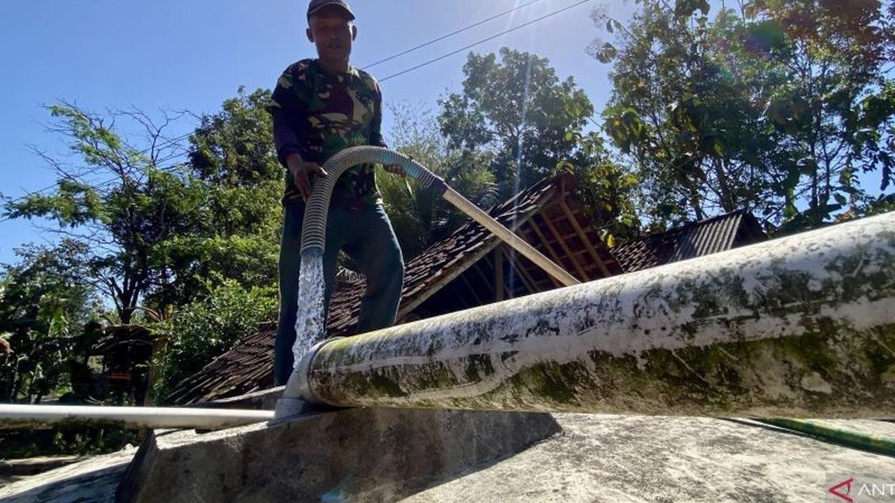 ORI Salurkan 50 Tangki Bantuan Air Bersih Gunungkidul, Atasi Krisis Kekeringan Warga
