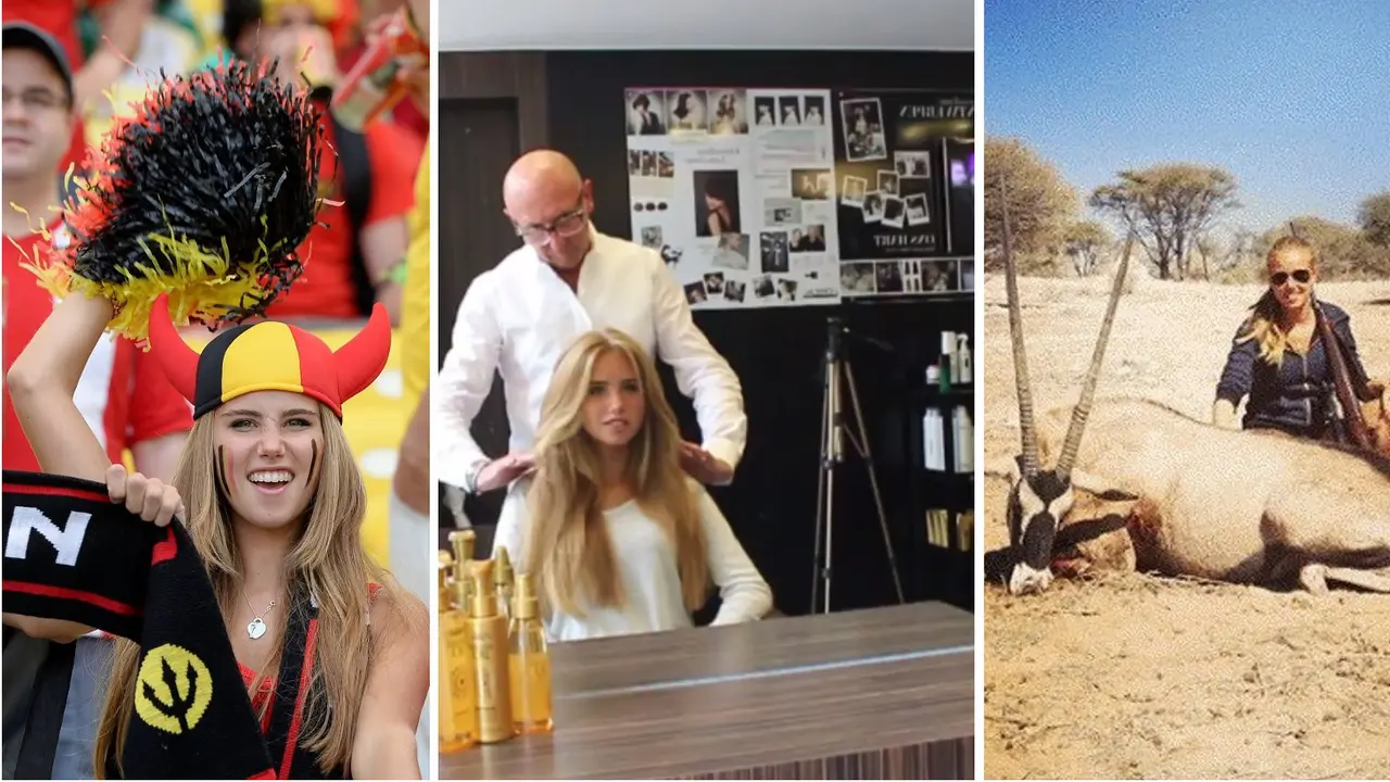 Axelle Despiegelaere Belgian World Cup Supporter - L'Oreal