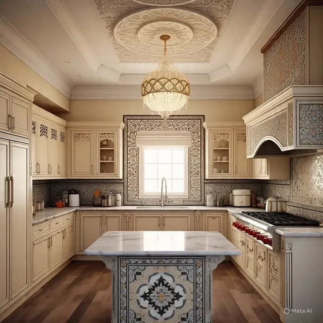 Ilustrasi Dapur Modern Islami (Created by AI)
