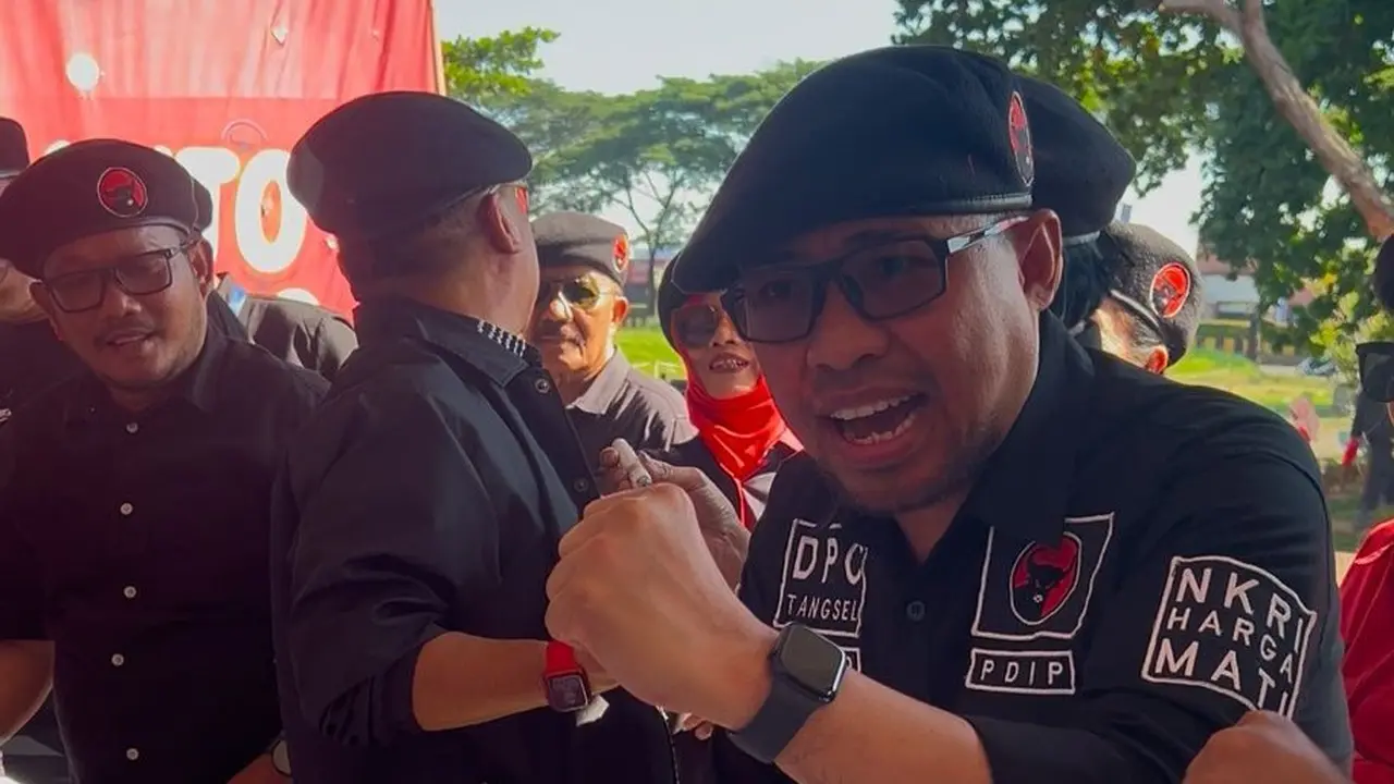 Ketua DPC PDIP Tangsel, Wanto Sugito