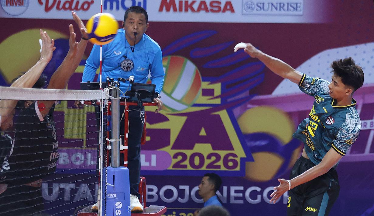 Dengan jumlah kemenangan itu sudah cukup membawa tim asuhan Rodolfo Luis Sanchez itu ke babak final four. (Dok. PBVSI)