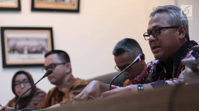 KPU RI Umumkan Tanggal Pendaftaran Calon Peserta Pemilu 2019