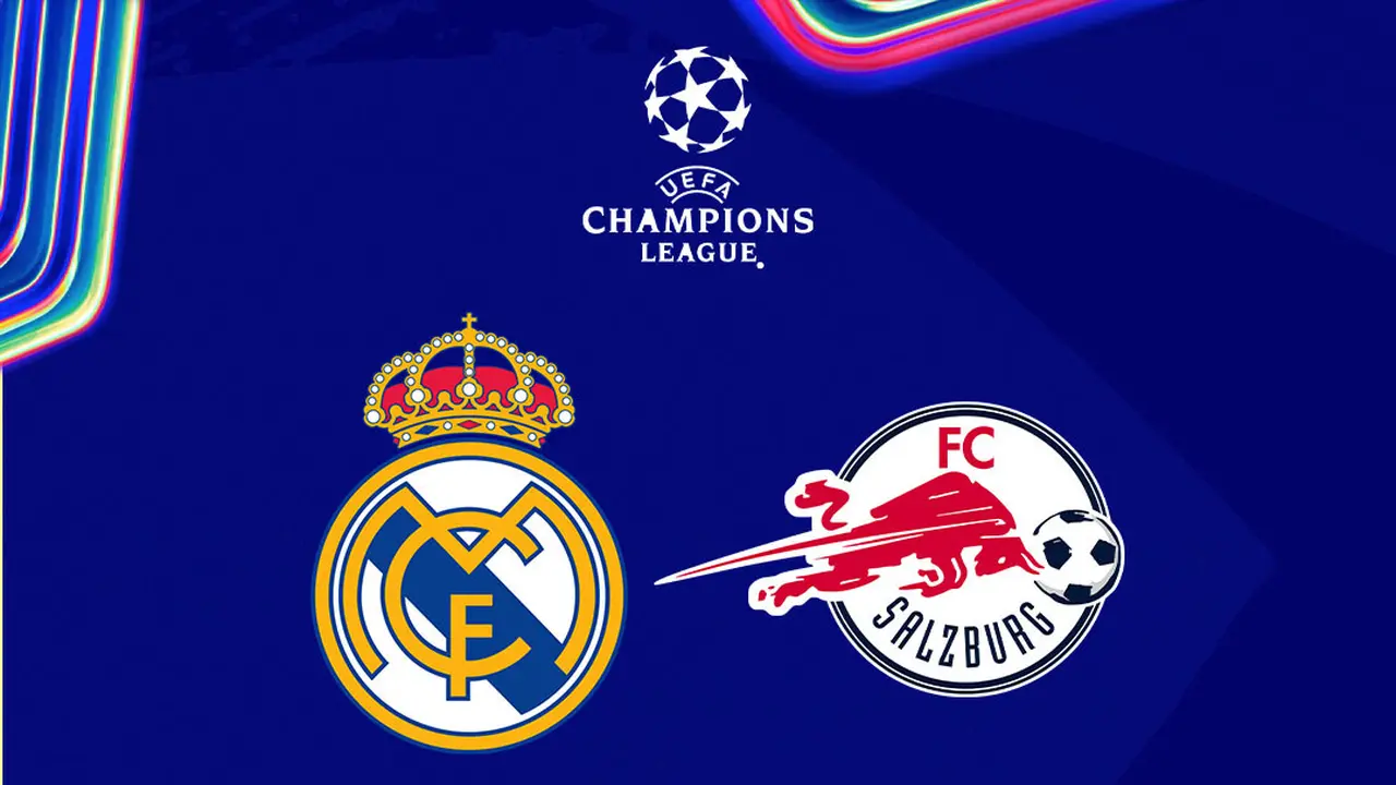 Liga Champions - Real Madrid Vs RB Salzburg