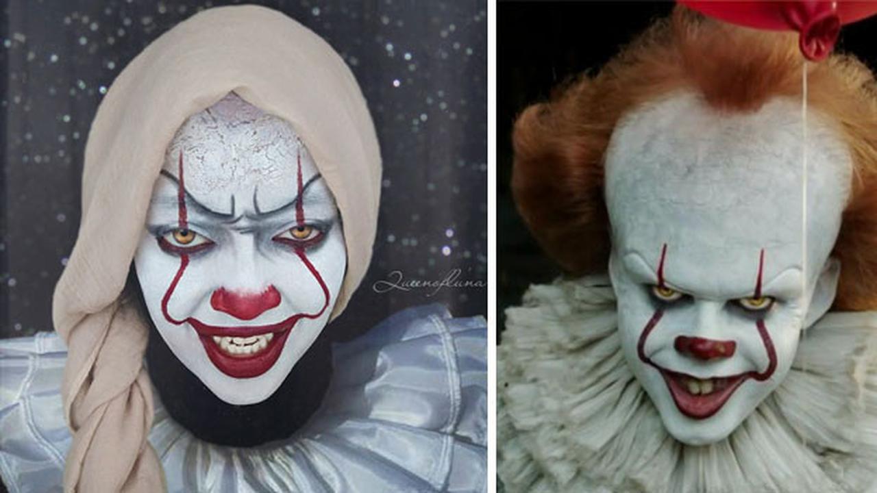 makeup unik hijabers Malaysia