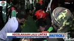 Kini polisi masih menyelidiki penyebab kecelakaan ini dengan memintai keterangan beberapa orang saksi.