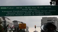 Dirlantas: Ganjil Genap Sudirman-Thamrin Kurangi Macet 40 Persen