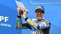 Alex Marquez, Grecini Racing di podium GP Argentina. (Bola.com/motogp.com)