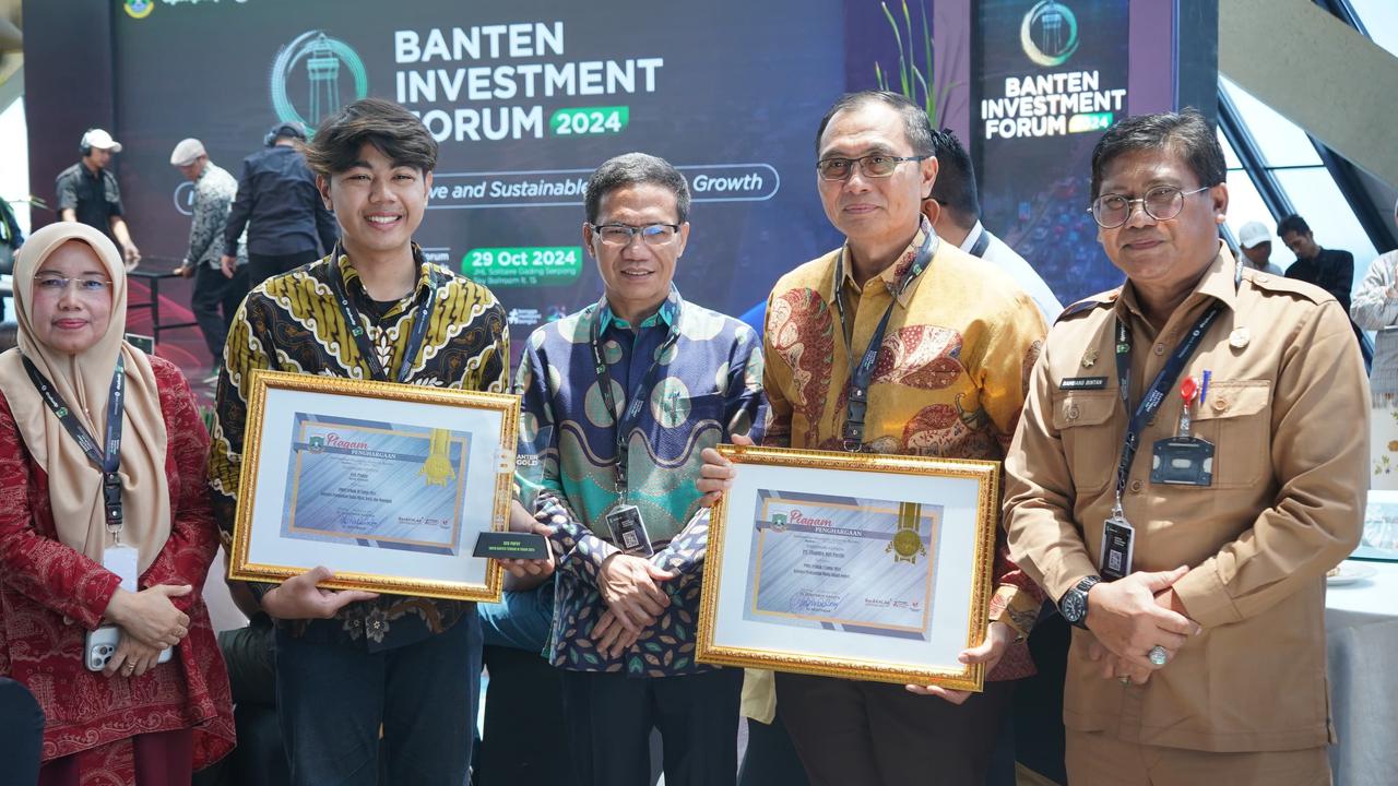 DPMPTSP Kota Cilegon Raih Penghargaan Investasi Tertinggi di Banten untuk Ketiga Kalinya