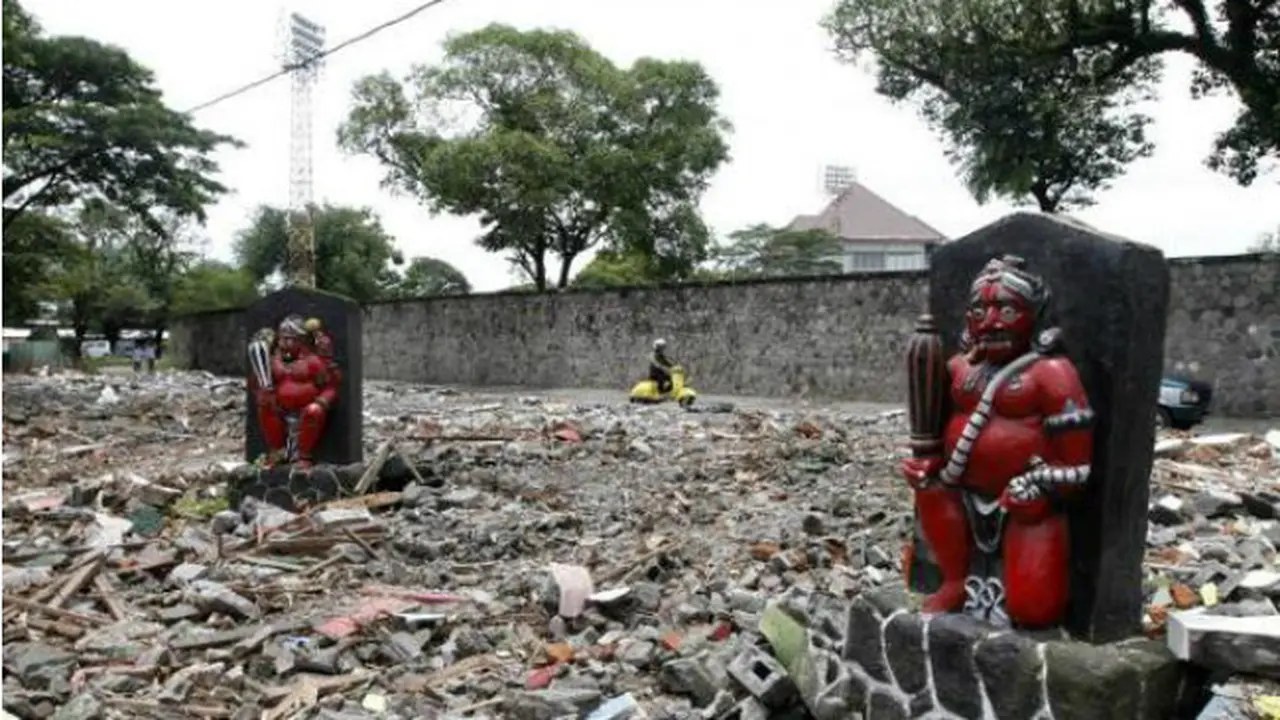 Kisah Misteri Arca Dwarapala Tak Bisa Dipindah Saat THR Sriwedari Solo Dibongkar