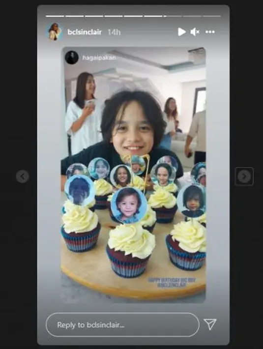 Ultah Noah Sinclair ke-11 (Instagram/bclsinclair)