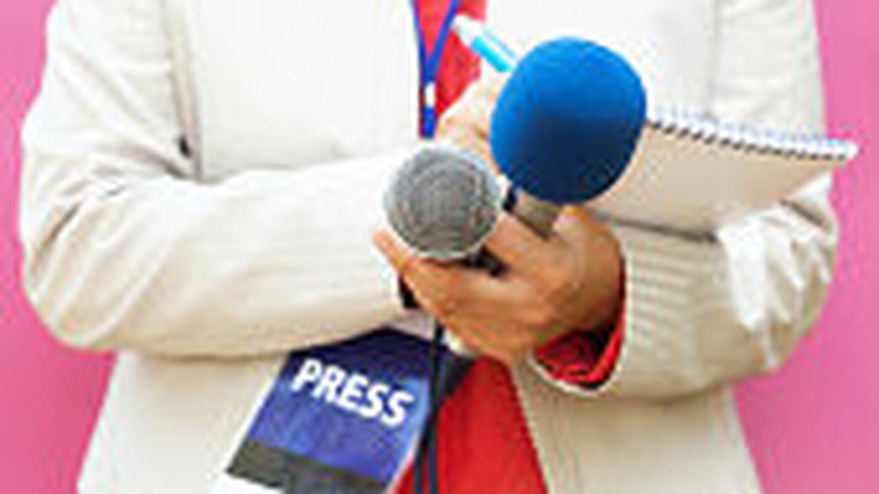 Ilustrasi seorang wartawan.