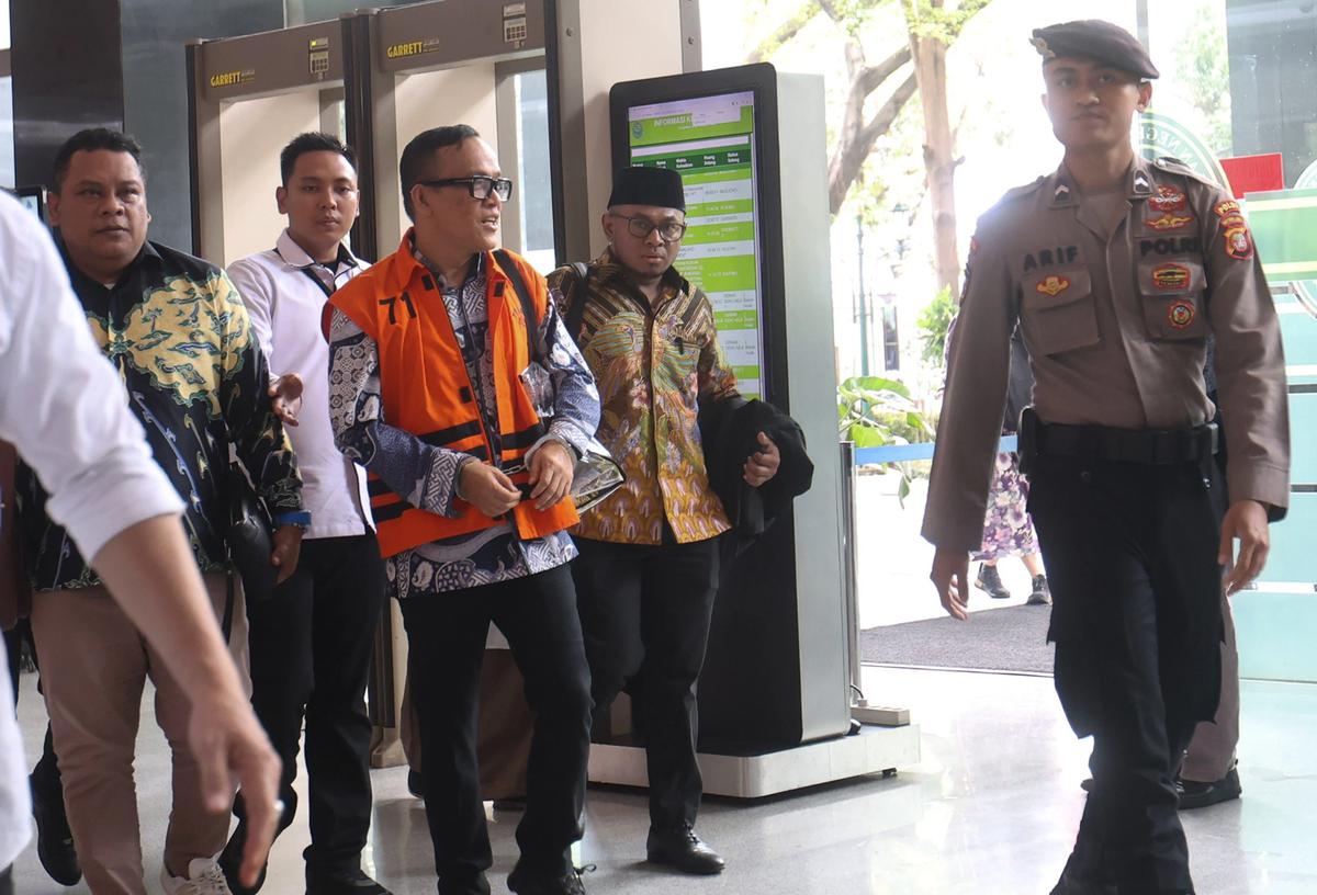 FOTO: Noel Jalani Sidang Lanjutan Kasus Pemerasan Sertifikasi K3