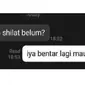 Chat salah ketik. (Twitter/txtdarigajelas)