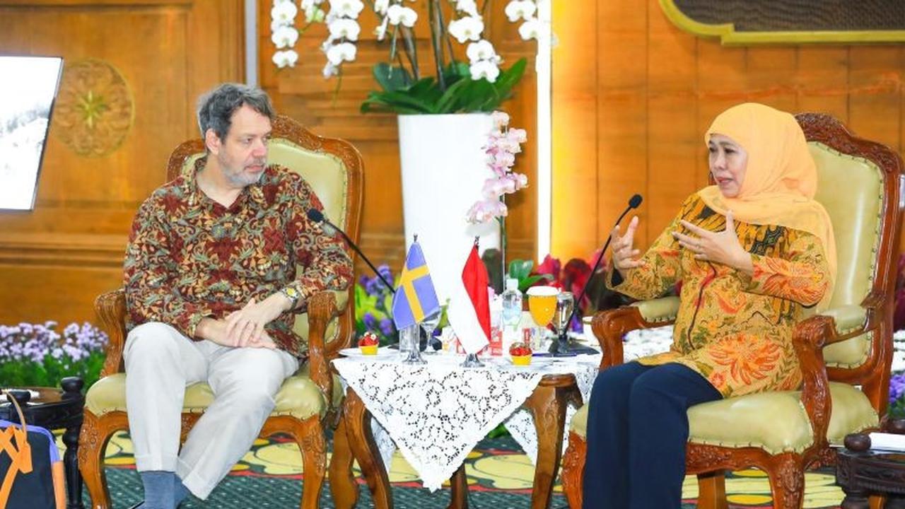 Jawa Timur dan Swedia Perkuat Kerja Sama Transportasi-Pendidikan untuk Kemajuan Daerah
