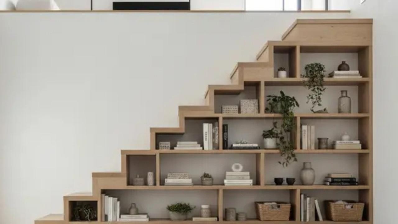 8 Model Rumah Kecil Mezzanine dengan Rak Tangga Multifungsi, Maksimalkan Ruang Secara Estetik