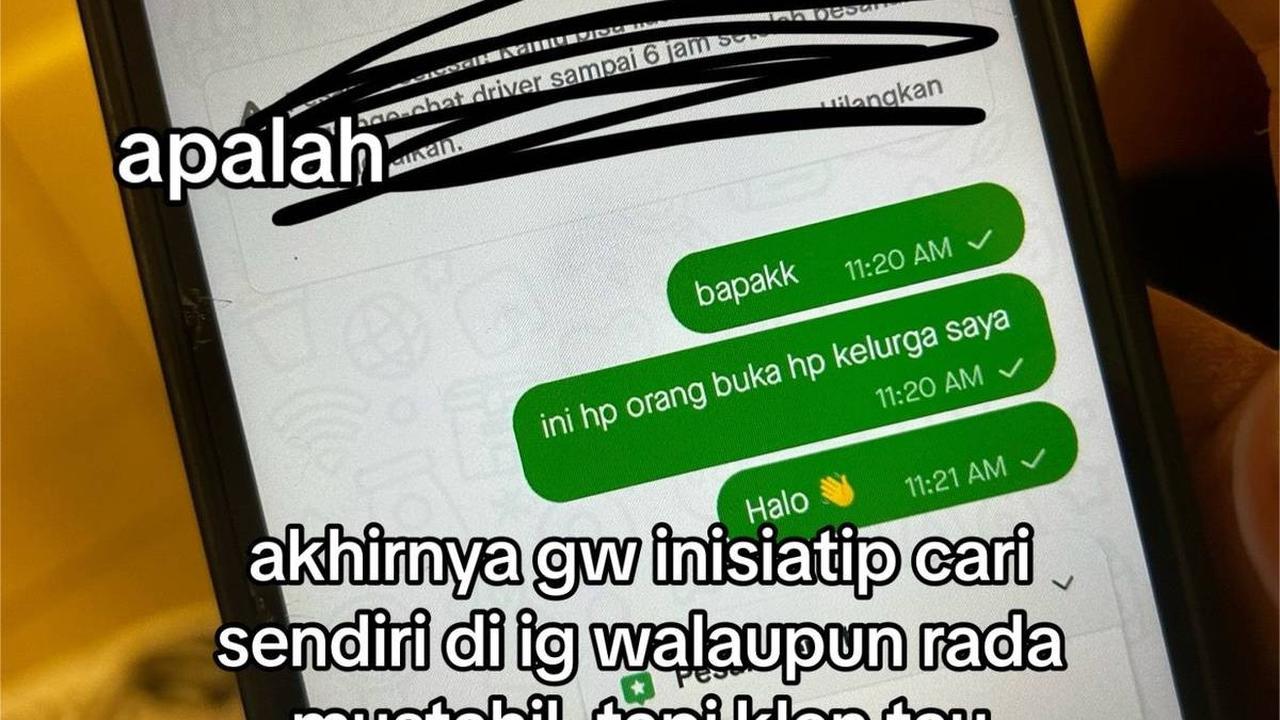 Wanita Ini Temukan HP di Bangku Taksi Online, Berakhir Ditraktir Makan usai Kembalikan ke Pemiliknya