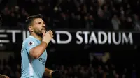 3. Sergio Aguero (Manchester City) - 21 Gol (4 Penalti). (AFP/Paul Ellis)