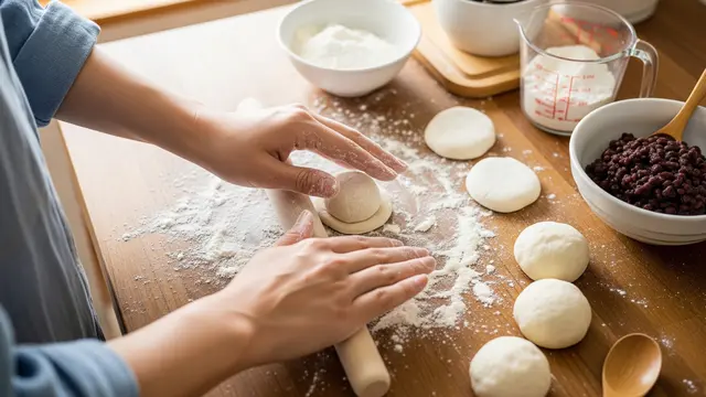 Membuat Kue Koci Tanpa Daun
