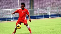 Rendi Irwan berharap Persija Jakarta lolos ke semifinal Piala Presiden 2015 sehingga gaji pemain bisa dilunasi (Liputan6.com/jakonline.asia)
