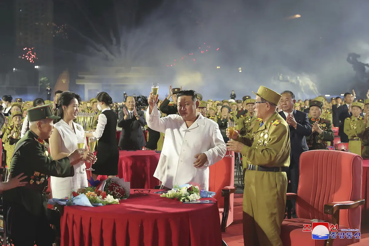 Kim Jong-un Muncul di Peringatan 69 Tahun Gencatan Senjata Perang Korea