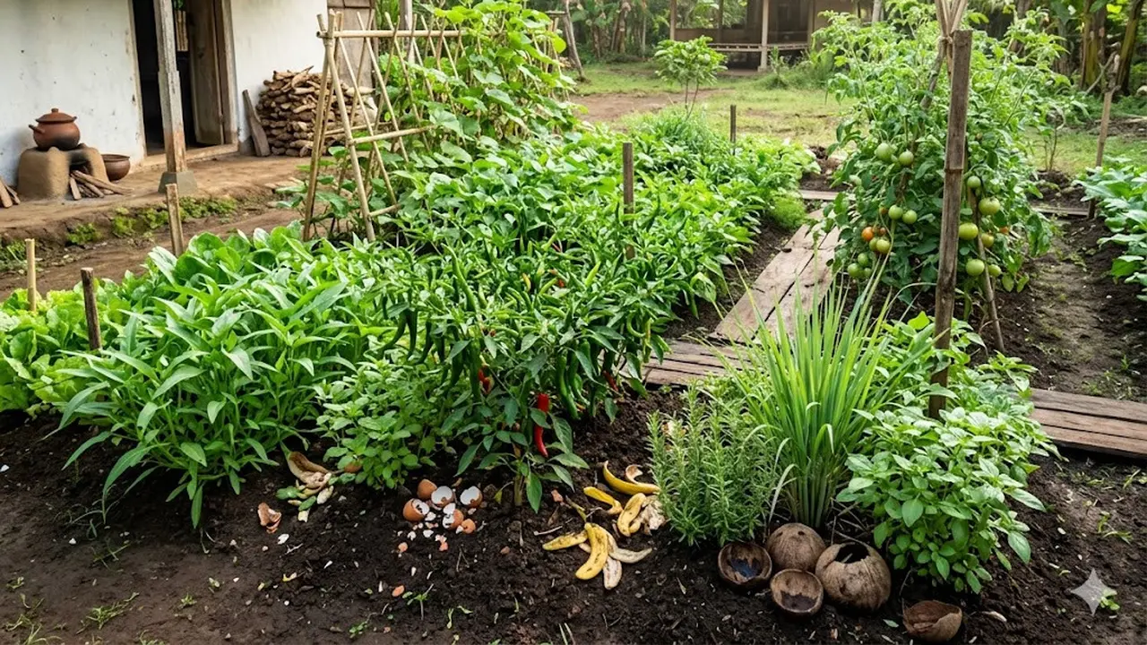 Bahan-Bahan di Dapur yang Bisa Bantu Merangsang Pertumbuhan Tanaman